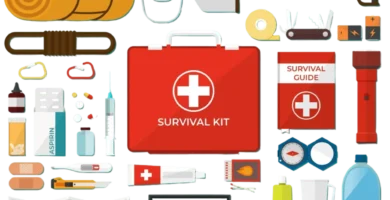 foto accesorios kit de supervivencia